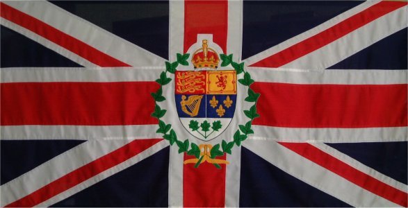 The first version of a flag.