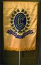 School banner, satin - Clayfield College